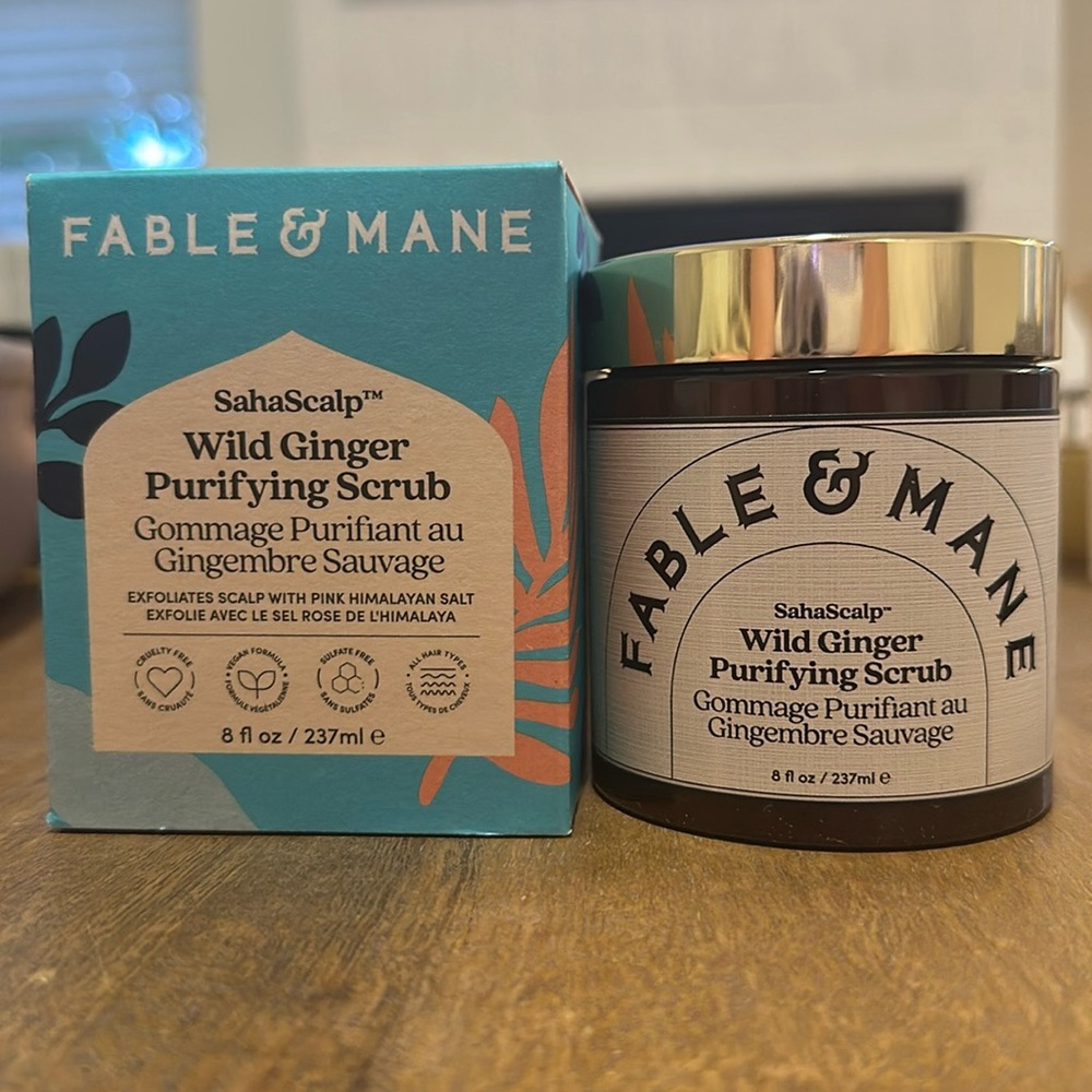 Fable & Mane Wild Ginger Purifying Scrub